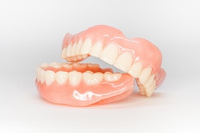 a pair of clean dentures in Belmont