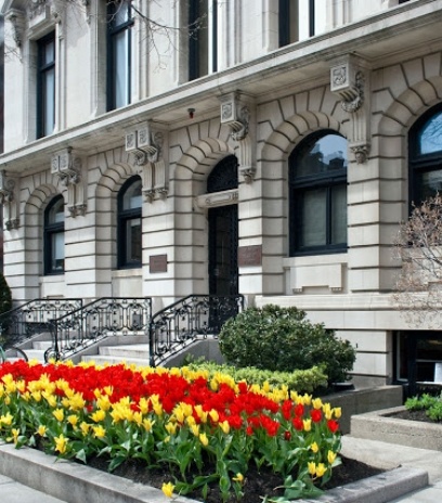 Outside view of optometry school building
