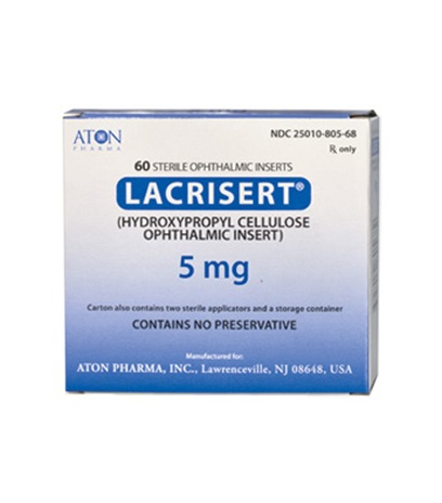 Lacrisert eye lubricant