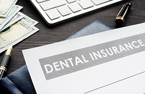 Dental insurance form for dental implants in Belmont.